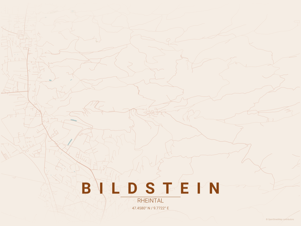 Beispielposter von Bildstein im Stil Terrakotta