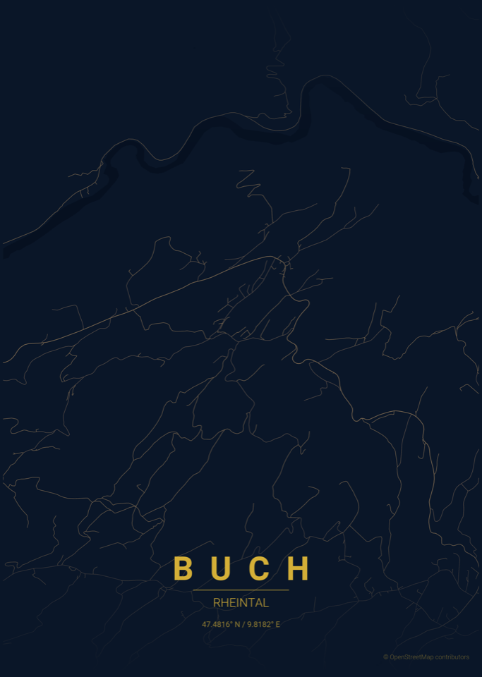 Beispielposter von Buch im Stil Mitternachtsblau